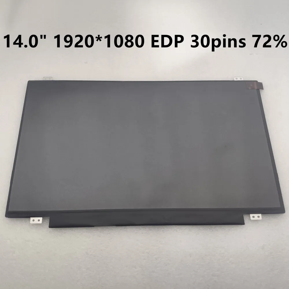 

Original Laptop Lcd Screen NV140FHM-N43 B140HAN01.2 B140HAN01.3 LP140WF3-SPD1 1920*1080 FHD 72% EDP 30 Pin