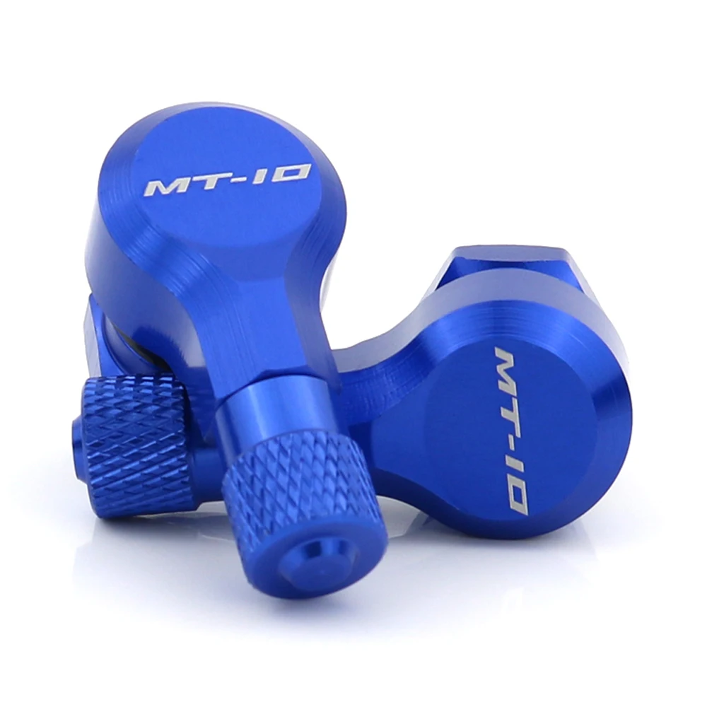 For YAMAHA MT-10 Motorcycle CNC Wheel Tubeless Tire Valve Stems 11.3mm 90 Degree MT10 Valves