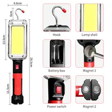 Rechargeable LED Work Light Portable #2