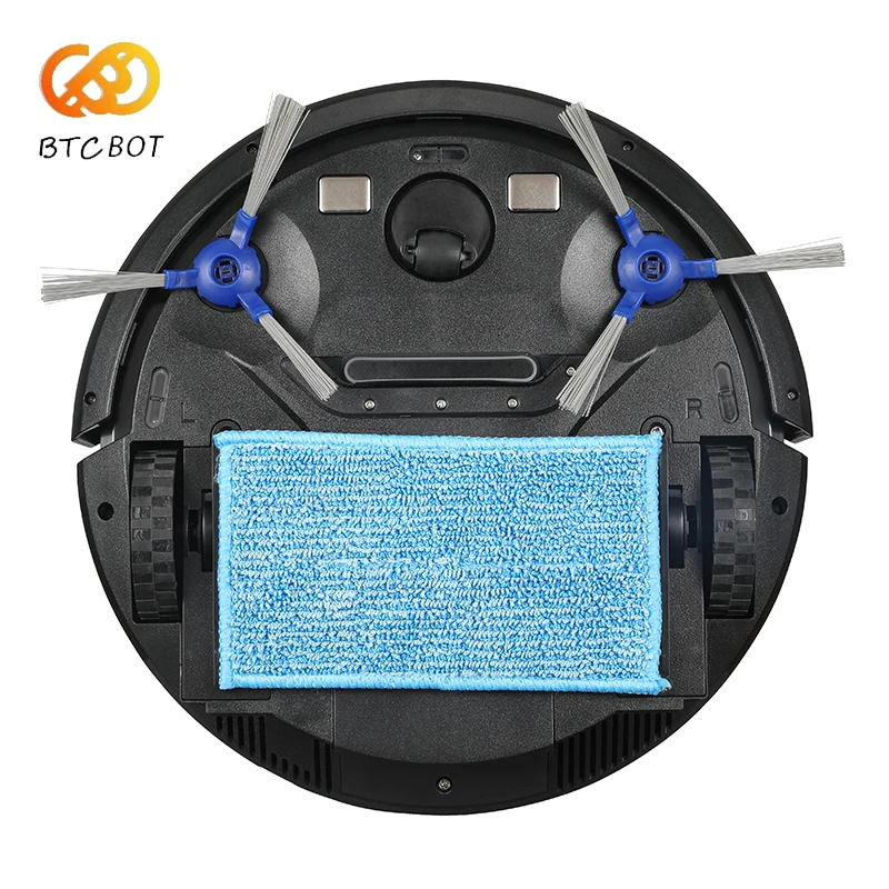 อัตโนมัติอัจฉริยะ Sweeping Robot โทรศัพท์มือถือรีโมทคอนโทรล Planning แบตเตอรี่ลิเธียมสูญญากาศ Mopping เครื่อง