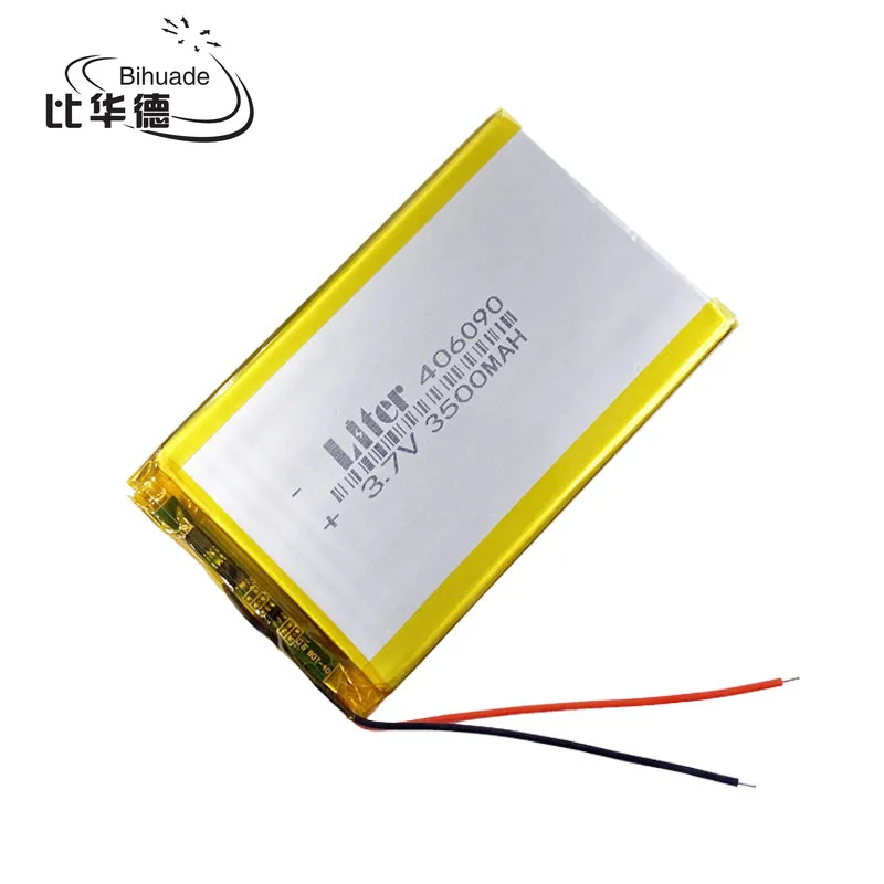 10pcs [SD] 3.7V,3500mAH,[406090] Polymer lithium ion / Li-ion battery for TOY,POWER BANK,GPS,mp3,mp4,cell phone,speaker