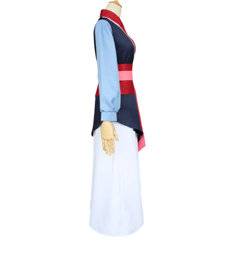 Anime Hua Mulan Dress Cosplay Mulan Princess Costume Kids Women Adults female Chinese style Hanfu Halloween princess Costume