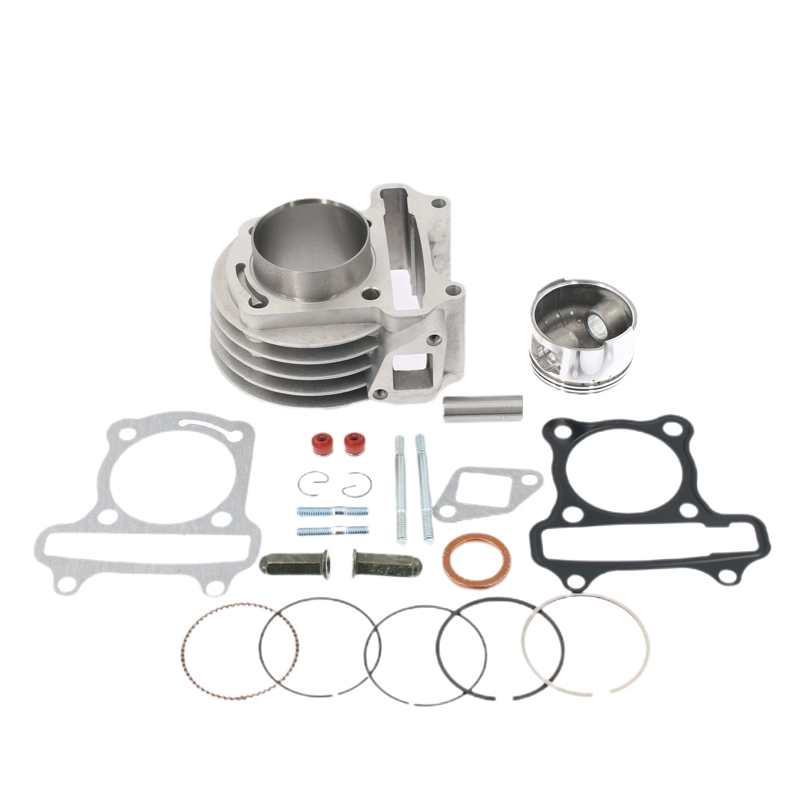 

Wilebo 139QMB 139QMA Scooter Big Bore Cylinder Kit Rebuild GY6 81cc 50mm Moped ATV Go-Kart TAOtao