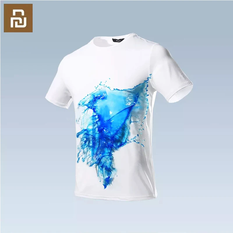 youpin super hydrophobic anti-fouling short-sleeved T-shirts men's summer short-sleeved high-quality