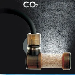 Super CO2 Atomizer Carbon Dioxide Bubble Diffuser for Aquarium Grass Plant Tank Size S/L