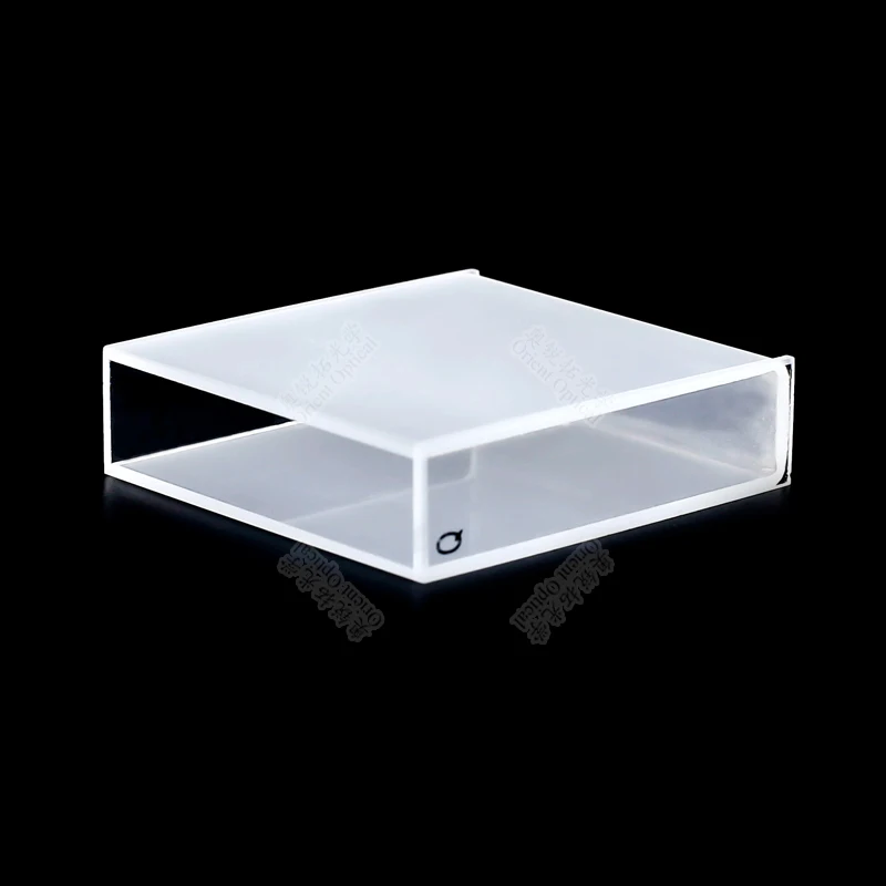 Quartz Cuvette 40มม./2-Way Light/สูงและกรดความต้านทาน