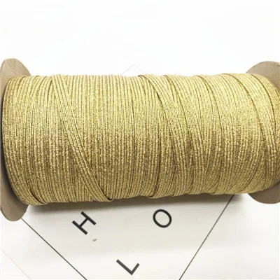 Glitter Elastic Sewing Band, 1 Roll for DIY Crafts