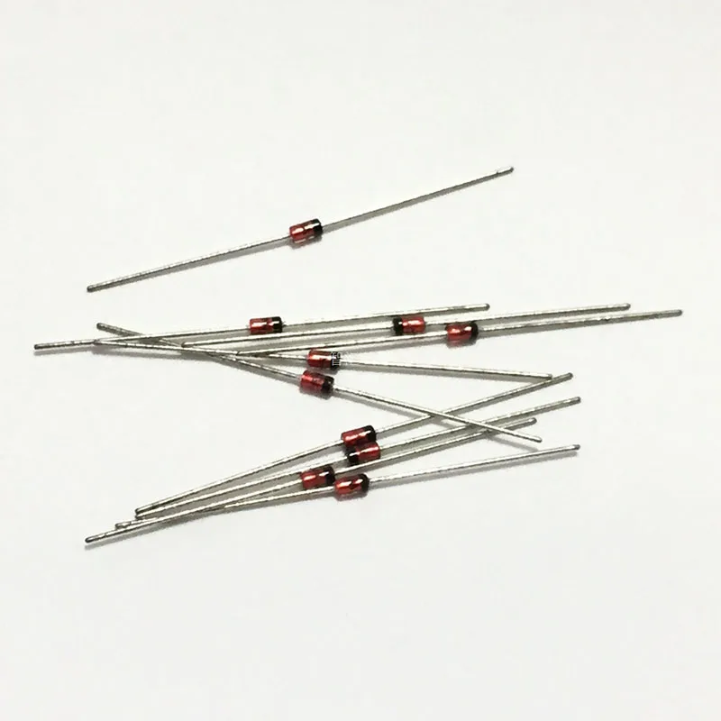 100 шт./лот BZX55C5V1 0,5 Вт 1/2 Вт 5,1 В DO-35