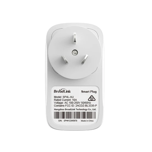 Imagen 2 del producto El enchufe inteligente BroadLink SP4L AU Wifi con certificación RCM con atenuador de luz nocturna funciona con Alexa y Google Home, IFTTT