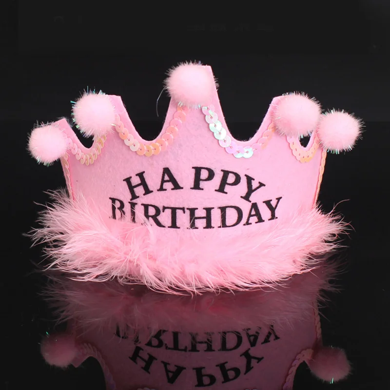 LED Happy Birthday Party Krone Hüte Glow Stirnband König Prinzessin Prinz Baby Dusche Junge Mädchen Kinder Weihnachten Dekorationen Liefert Hüte – Detail 11