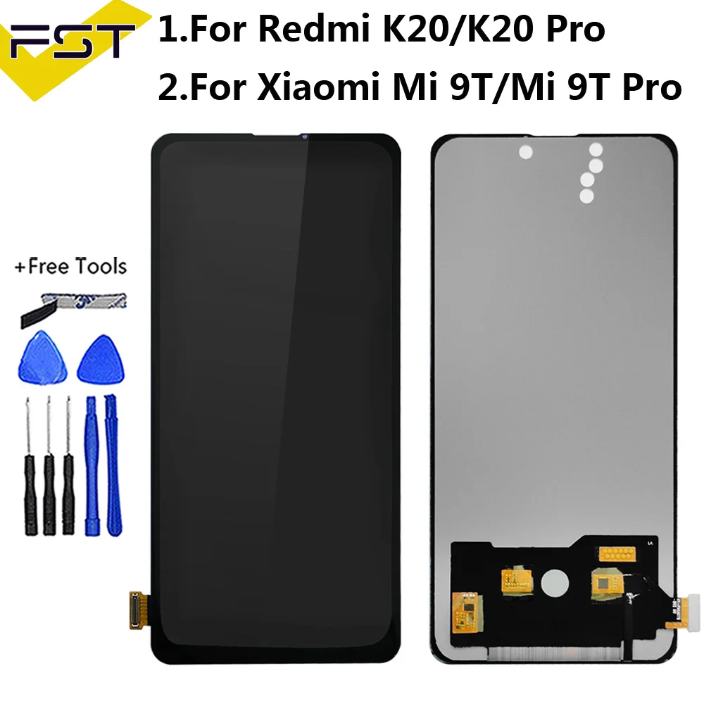 AAA TFT Quality Mi9T LCD For Xiaomi Mi 9T Pro Lcd Display Touch Screen Digitizer Assembly For Redmi K20 Pro Redmi K20 Screen