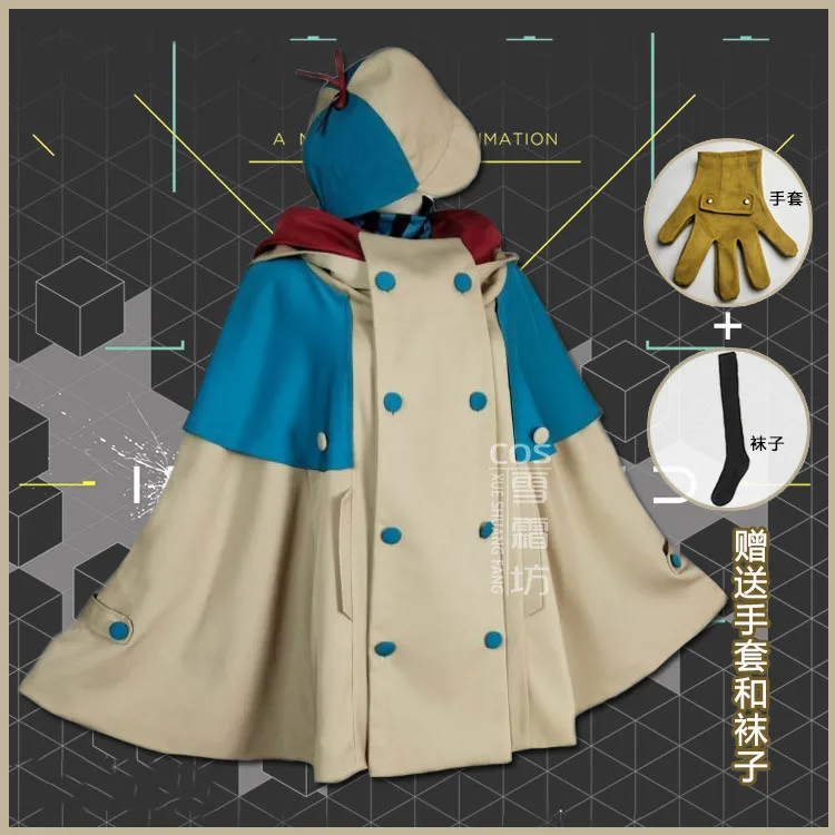 ID:INVADED Hijiriido Miyo Hondoumachi Koharu Cosplay Costume Outfit Unifrom Halloween Carnival Cloak Suit Christmas Fancy Dress