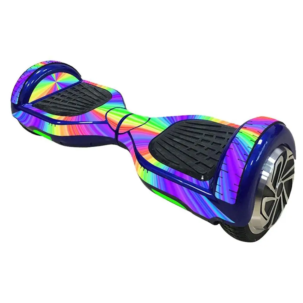 6.5 inch Electric Scooter Sticker Hoverboard Gyroscooter Sticker Two Wheel Flanges Self Balancing Hover Board Skateboard Sticker