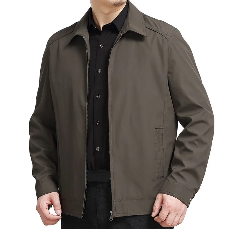 Spring autumn men jackets 5xl 6xl 7xl 8xl Plus size casual men jackets 2 colors