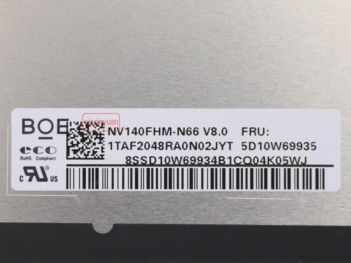 14.0 IPS หน้าจอ LCD แล็ปท็อป NV140FHM-N66สำหรับ Lenovo S14 G2 ITL ThinkBook 14 G3 ACL 14 G3 ITL 82MU 21A2 21A3 1920X1080 30pin EDP