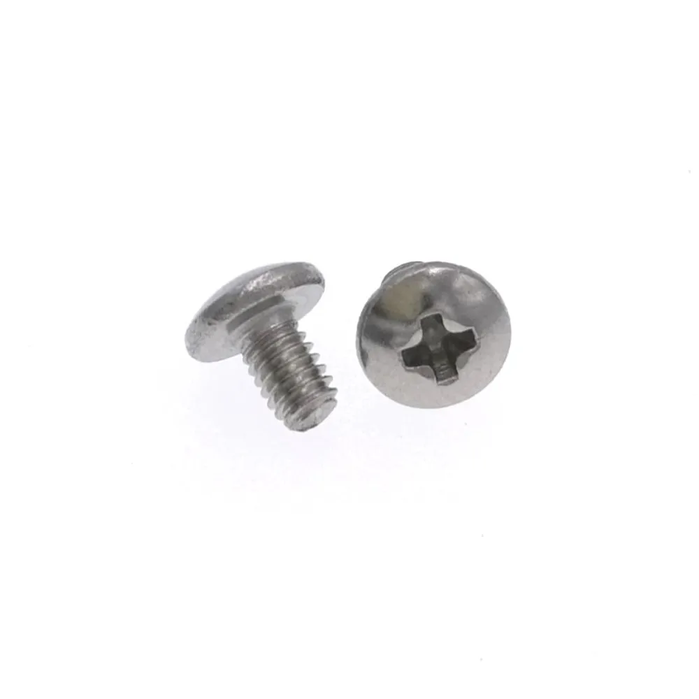 M3x6 mm M3*6 mm 304 Stainless Steel Phillips Cross recessed pan head Screw 1000pcs/lot