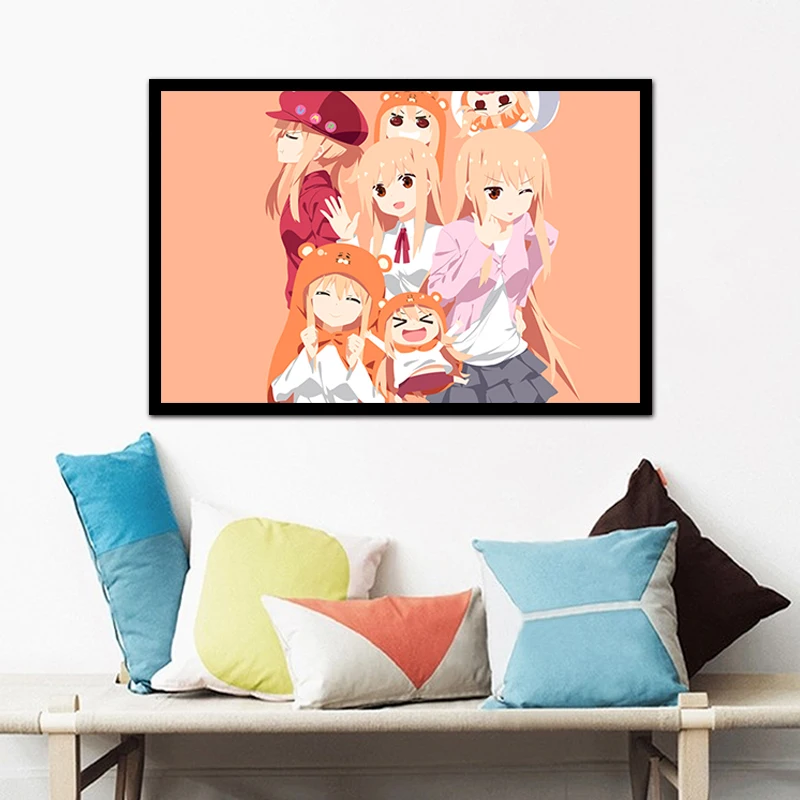 Himouto! Umaru-chan Anime Posters Wall Decor Posters Canvas Painting Wall Art Decor Painting Home Decor Room Decor Picture