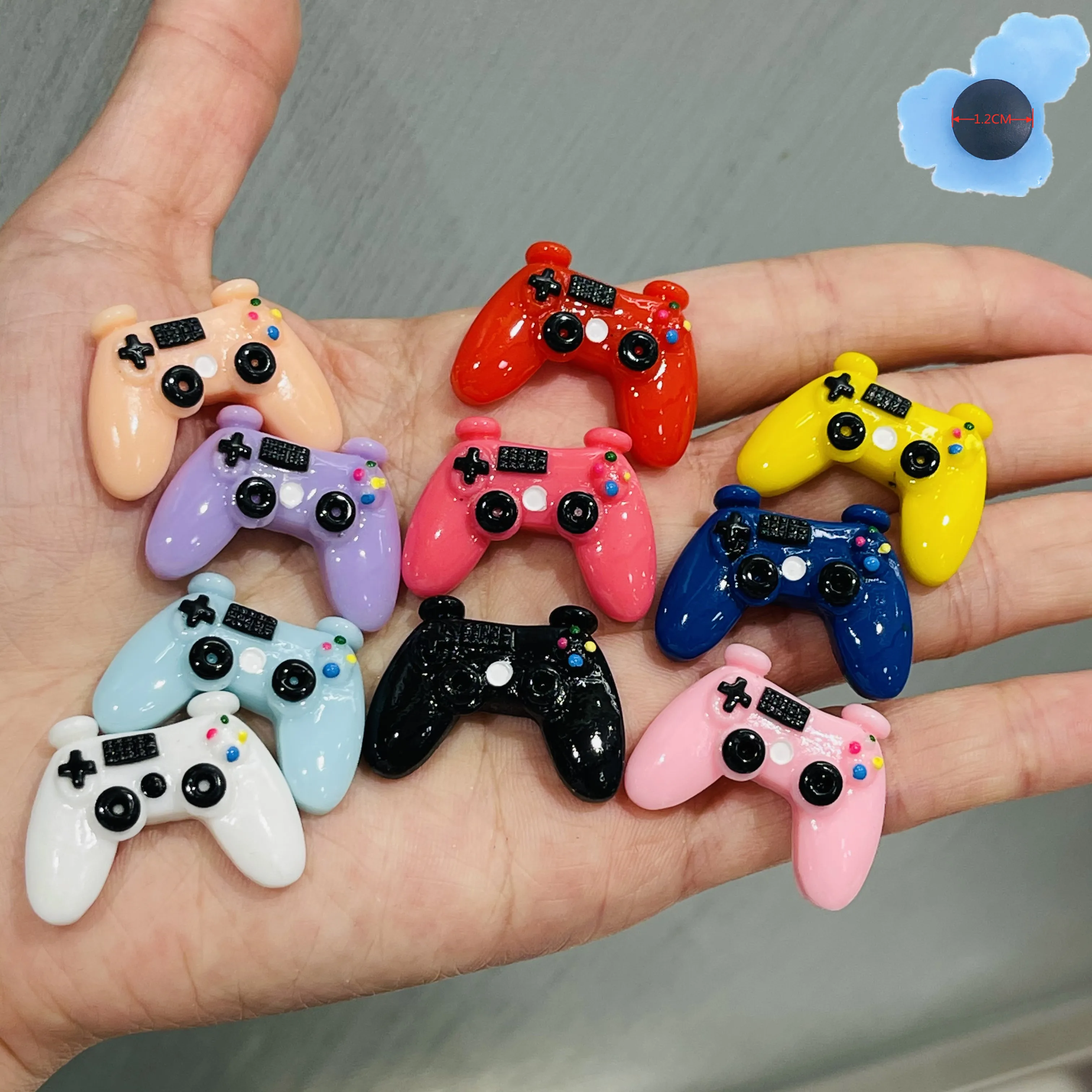 Hot Sales 1Pcs Game Remote Resin Kids Shoe Charms Decorations Shoe Accessories Fit Adult Wristband X-mas Gifts