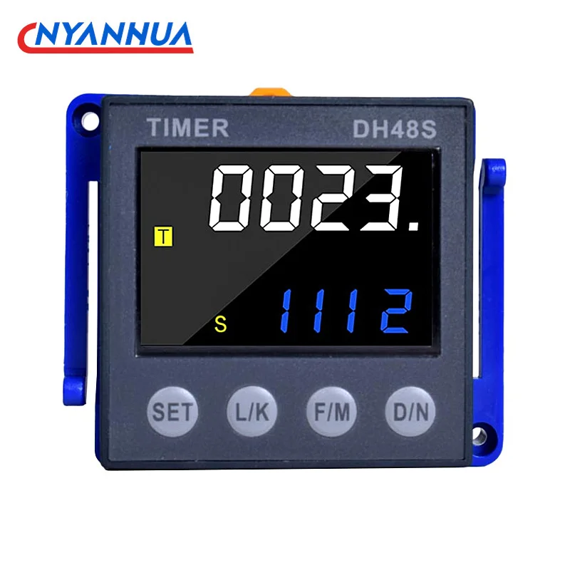 Digital Display Cycle Time Relay AC 220v24v380v Automatic Delay Digital DH48s-s1z2z Controlle