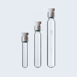 1 stücke Schraube Glas Druck Glaskolben mit Sondertetrafluor-emulsion-Gewinde Stecker, phosphor insgesamt Insgesamt Stickstoff Schraube Spezialzylinder 10-100ml