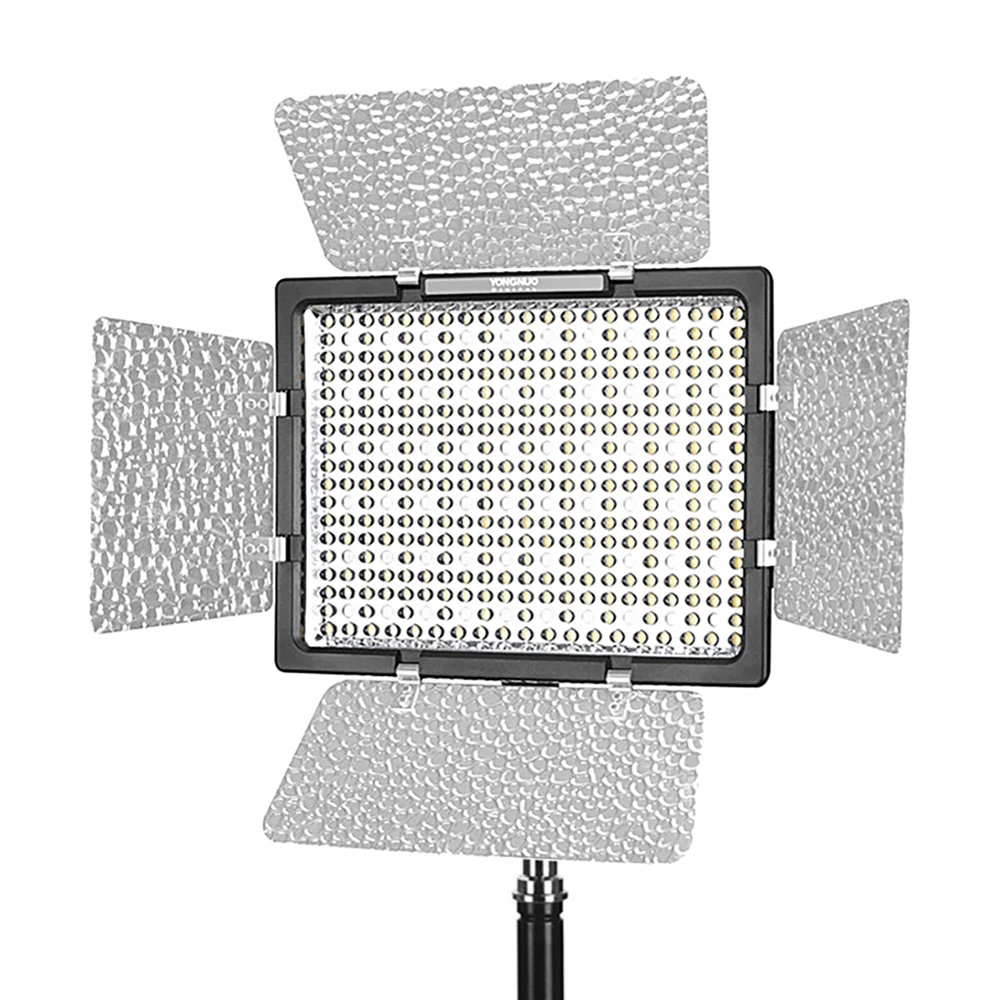 YONGNUO YN300IV LED RGB Full-Color Fill Light 3200K-5600K LED Camera Video Light with AC Adapter for Studio Video Photography