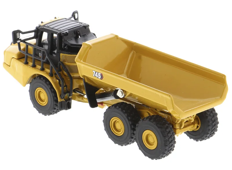 New DM  1:125 Scale CAT 745 Articulated Haul Truck High Line Series by Diecast Master for Collection gift #85548