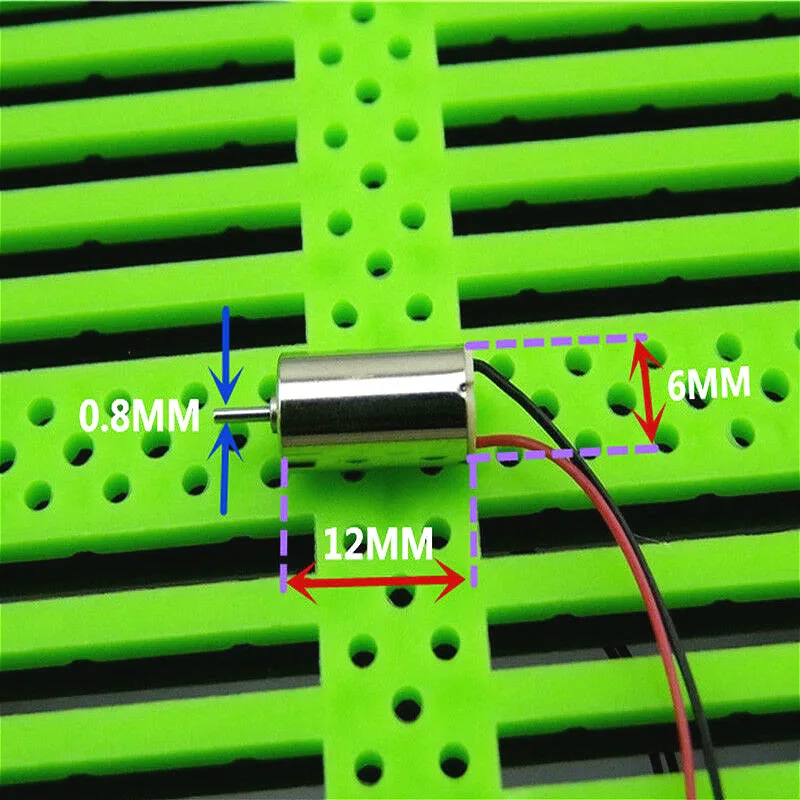 4Pcs 612 Coreless M…