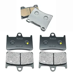 For YAMAHA YZF600 Thundercat 98-00 YZF600R 97-07 BT1100 Bulldog 02-08 XJR1300 SP 2001 YZF 600 R Front & Rear Brake Pads Kit Set
