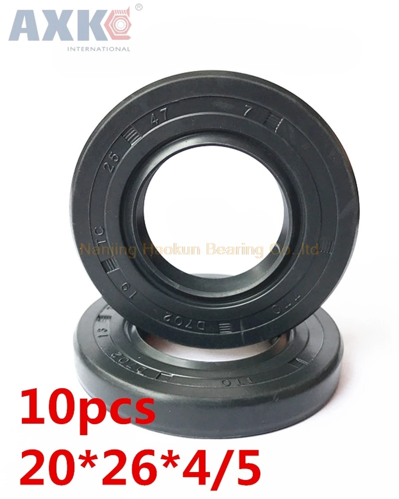 AXK  10pcs  KC 20X26X4  KC 20X26X5  20X26 Skeleton Oil Seals  high-quality Seals Radial shaft seals