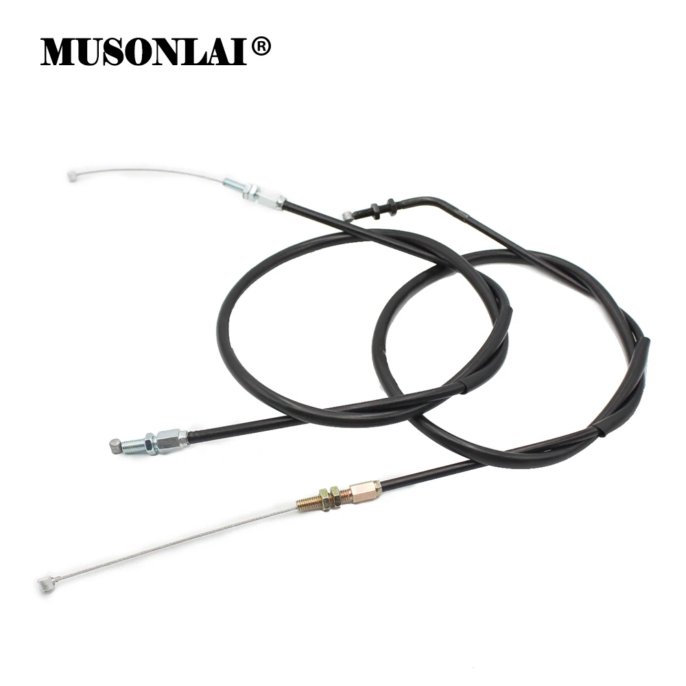 Motorcycle Throttle Line Oil Return Wire Accelerator Cables for Kawasaki KLX250 KLX 250 1992-2007 ​KLX300 KLX 300 1997-2007