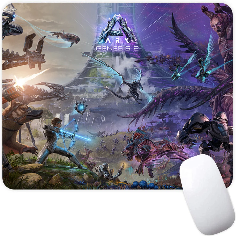 لوحة ماوس ألعاب صغيرة، لوحة ماوس كمبيوتر، حصيرة ماوس ألعاب الكمبيوتر المحمول، لوحة ماوس Ark Survival Evolved Mouse Carpet، حصيرة لوحة المفاتيح، وسادة مكتب #2