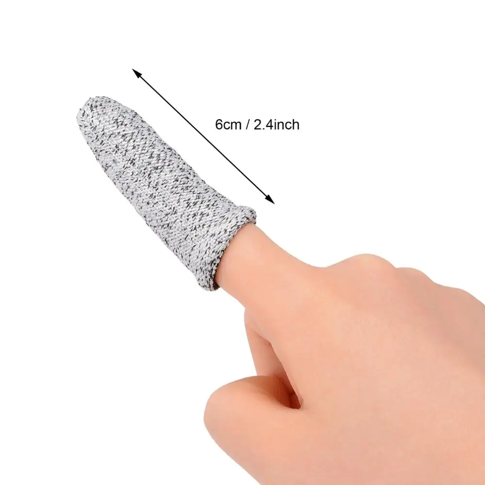 FOSHIO 5/10PCS Professional Vinyl Film Car Wrap Tool Non-Scratch Finger Work Gloves Sleeve Auto Window Tint Install Finger Cover