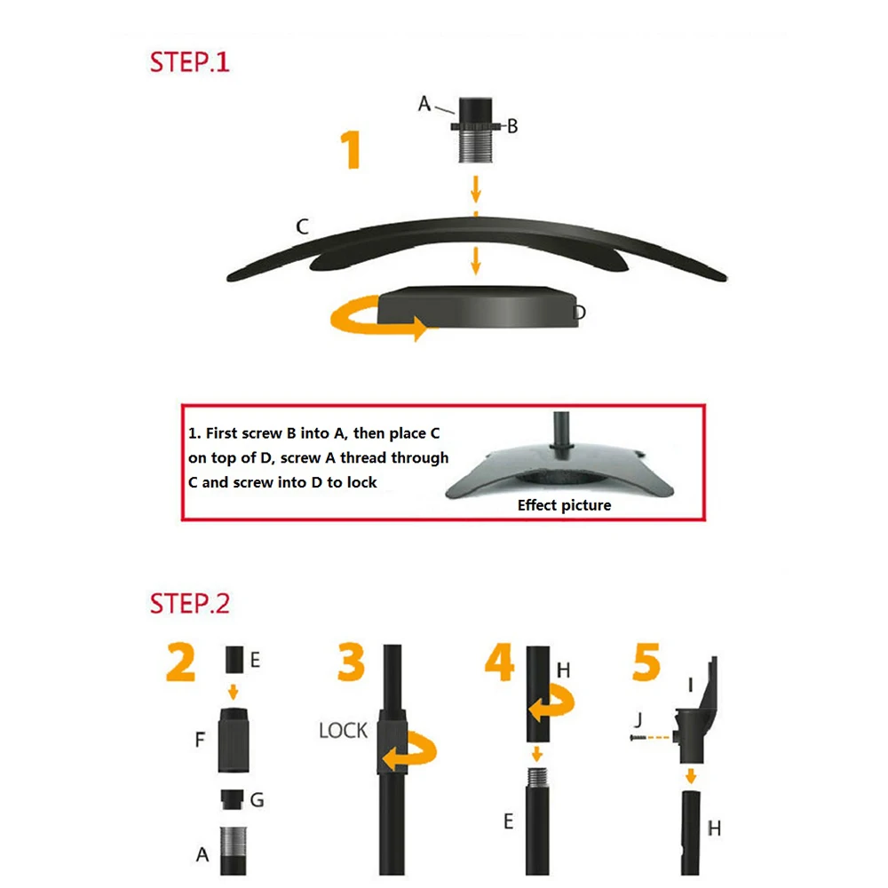 1Pair For XiaoMi Surround Speaker Floor Stand Universal Metal Stand Home Theater Satellite Speakers Surround Frame Tripod Floor