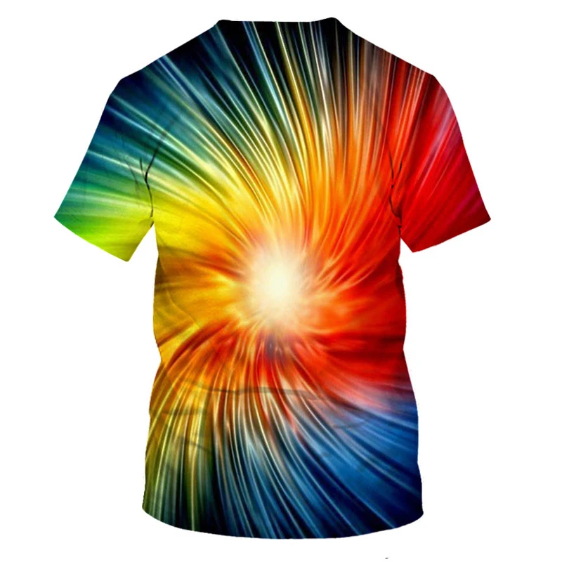 Art Painting Men's T-shirt New Fashion 3D Printing Magic Tshirts O-neck Cool Men's Short Sleeve Oversize T-shirt S-6X