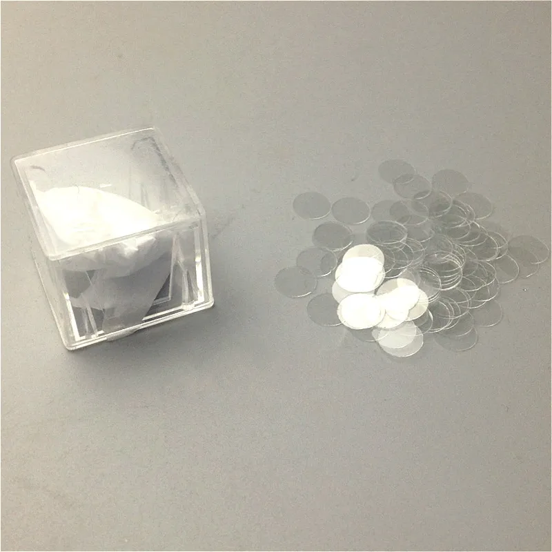 Microscópio de Círculo Lamela Descartável Vidro de Tampa Redonda para Crescimento Óculos mm mm 10 mm 12 mm 14 mm 16 mm 18 mm 24 mm 100 Pcs