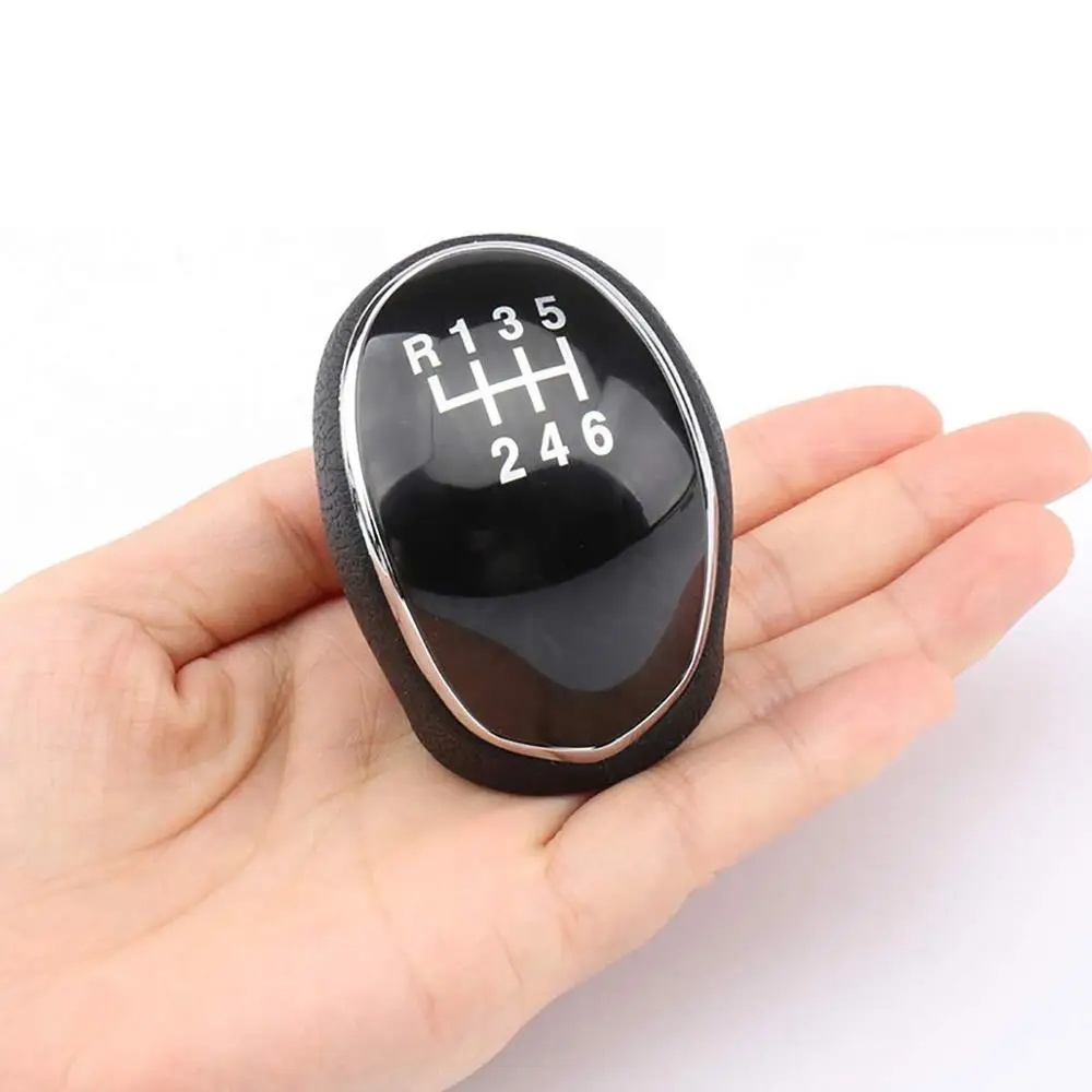 6 Speed Gear Shift Knob Car Auto Manual Shifter Lever Stick Head Handball For Hyundai IX35 2012-2016