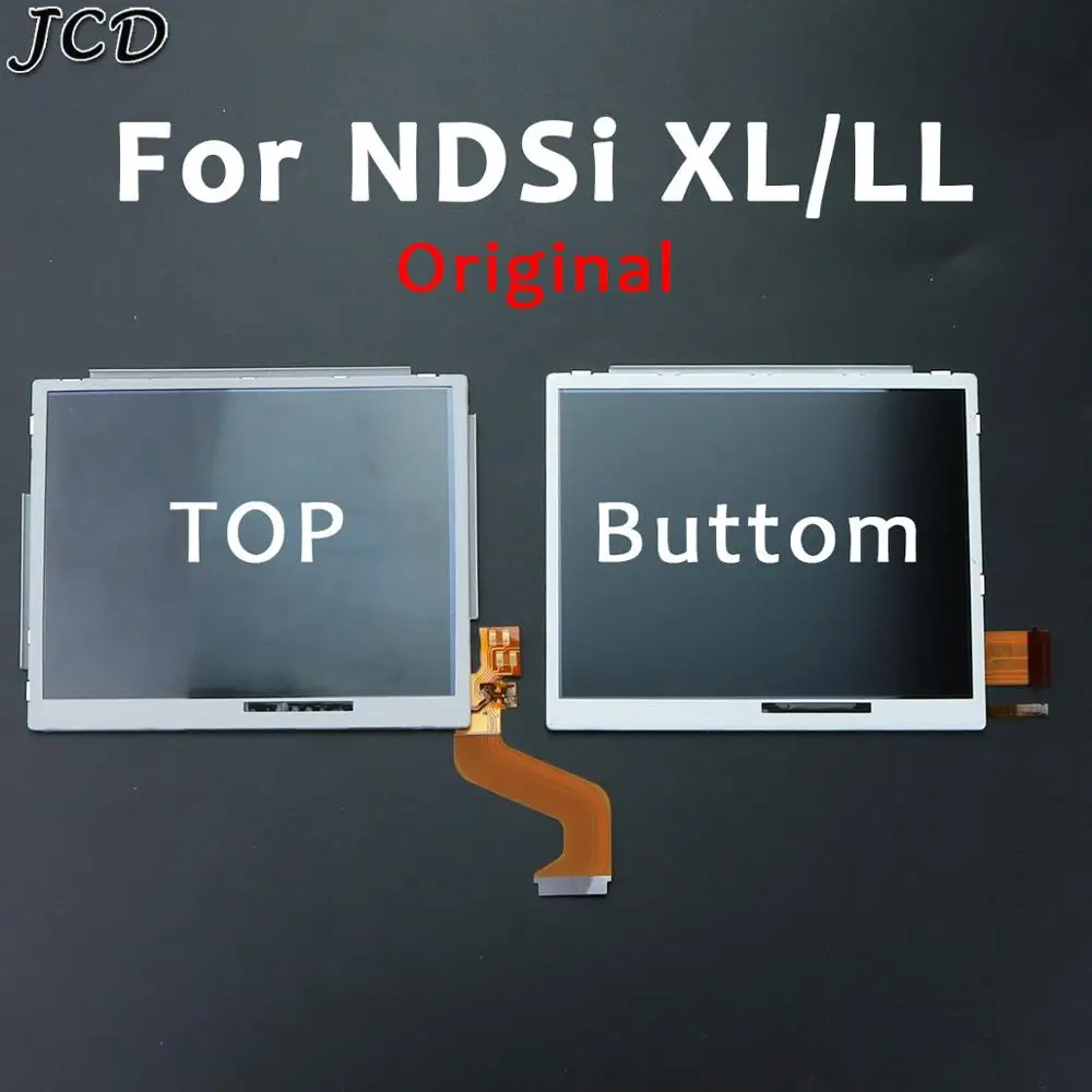 

JCD Original new For DSi XL NDSi XL Top Bottom Upper Lower Bottom LCD Screen Display Replacement Parts