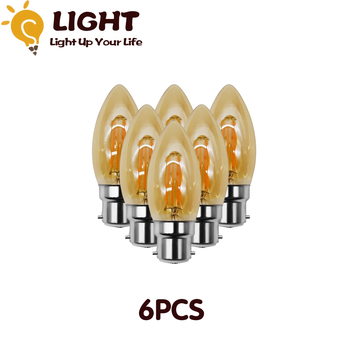

Светодиодная лампа накаливания C35 4W B22 2700K 6 шт./лот, лампа Эдисона в стиле ретро, лампочки 220-240 в, винтажная лампа, внутреннее освещение для украшения дома