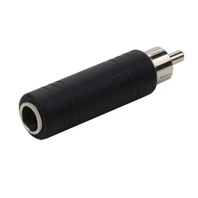 3.5mm męski/żeński wtyk Jack Stereo łącznik Adapter 3.5mm Mono Stereo do 6.35 RCA złącze ładowania dla iPhone PC telefon