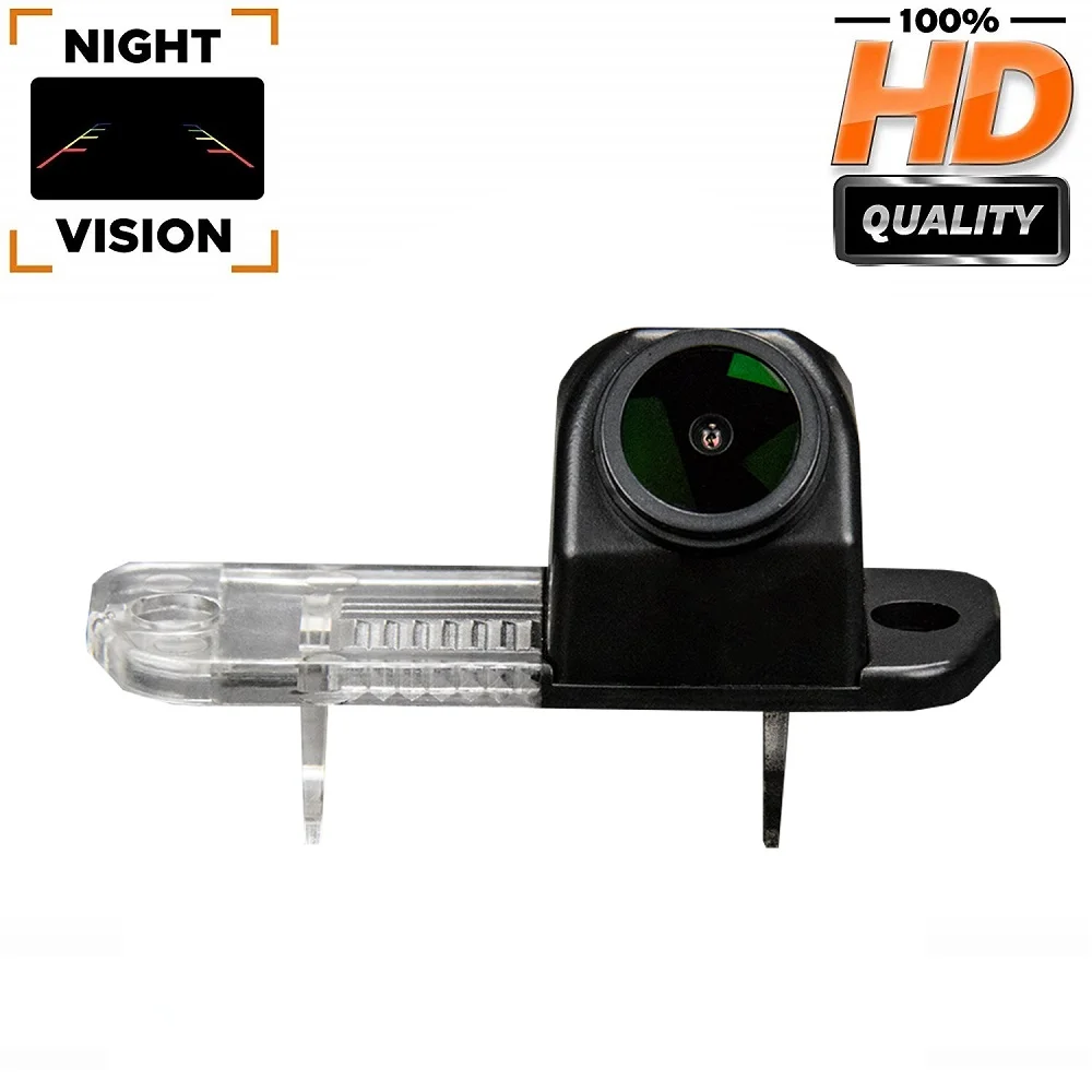 Misayaee Rear Camera for Mercedes GL ML R-Class W251 2006-2013/ X164 2006-2012/W164 2005-2011, HD 1280x720p Night Vision Camera
