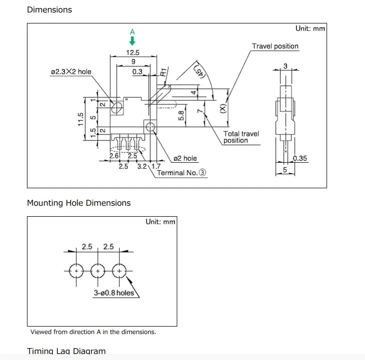 YYT 5PCS Micro schalter SSCTL10600 Bewegung Reset-schalter