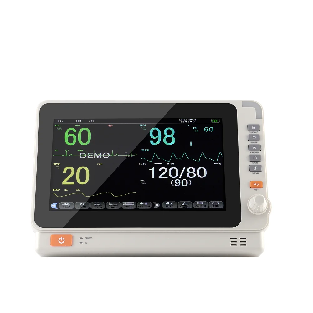 

10inch screen Digital Patient Monitor detector machine 10inch screen