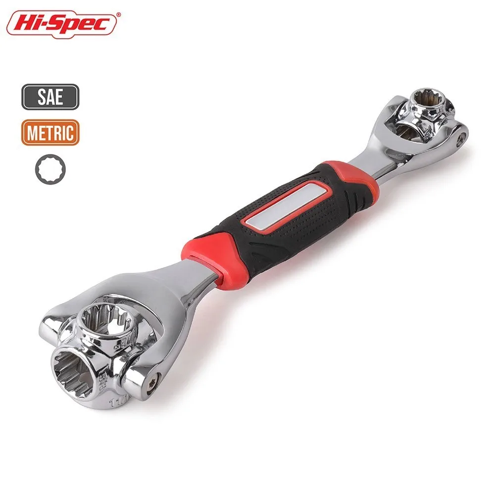 Hi-Spec 48 in 1 Torque Wrench Multitools Tiger Key Tiger Wrench Tool Universal Key Socket Spanner Torquimetro Anahtar Takimlari