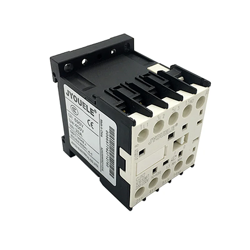 Miniature 16A AC Contactor CJX2-K1601/CJX2-K1610 Commonly Used Coil Voltage 24V 220V