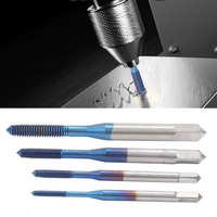 M2 M2.5 M3 M4 Tungsten Steel Extrusion Tap Blue Coating Thread Forming Tapping Tool For Repair Manufacture