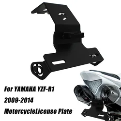 Soporte de matrícula para motocicleta, eliminador de guardabarros, soporte de registro para Yamaha YZF-R1 YZF R1 2009-2014 2012