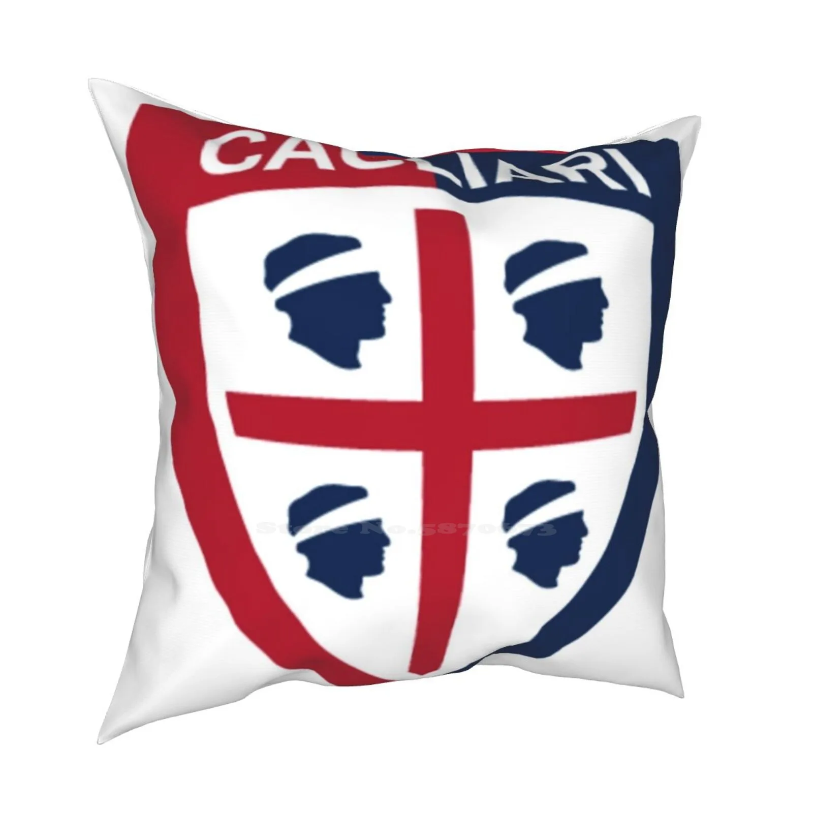 Badge Fashion Sofa Throw Pillow Cover Pillowcase Atalanta Benevento Crotone Genoa Hellas Verona Inter Milan Napoli Parma