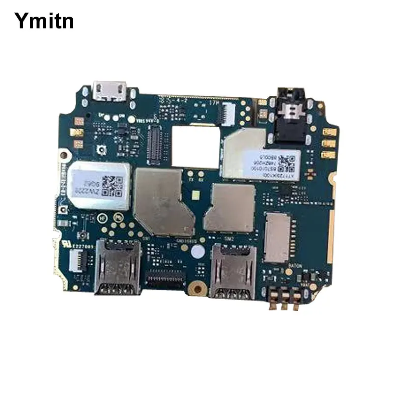 Ymitn-Painel Eletrônico Móvel Desbloqueado, Placa Principal, Circuitos com Chips, Adequado para Motorola Moto C Plus, XT1723