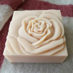 Handmade Flower Soap MoldFood Grade Cake Chocolate Mold DIY Homemade Aroma Candle Wax Resin Gypsum Crafts Making Moulds Tools