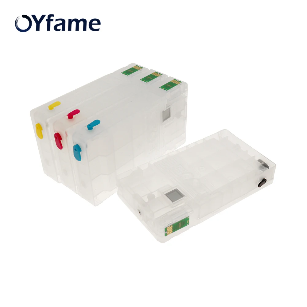 OYfame T6761 T676 refillable ink cartridge for Epson WorkForce WP-4010/4023/4030/4090/4520/4533/4590 WP-4020/4530/4540 676 676XL